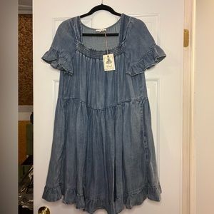 Women’s Easel Chambray dress size L